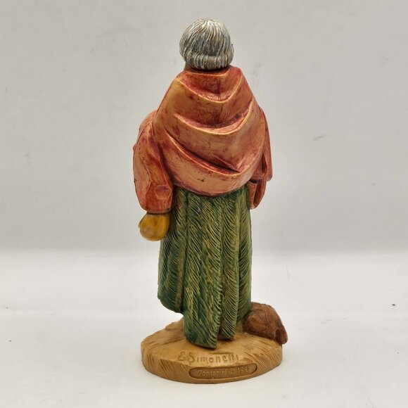 Fontanini 5" 1987 ABRAHAM 142 Holy Family Depose Italy Nativity Roman Simonelli - Picture 3 of 9